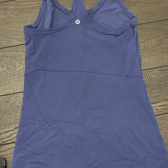 Orangetheory Women's All Out Blue Tank Top - Picture 4 of 5